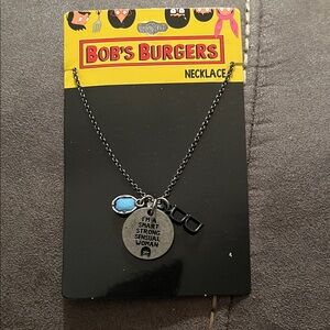 Bob's Burgers Necklace with Charms